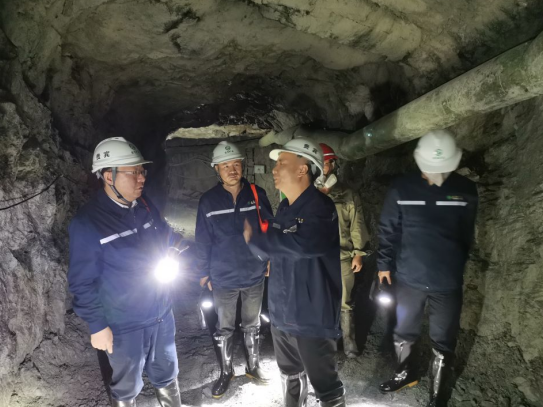 国家矿山安全监察局福建局督导检查组一行 到千亿（中国）一站式服务平台开展矿山安全督导检查工作